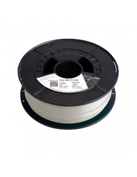 PLA filament z recyklátu světle šedý 1,75 mm Smartfil 1kg