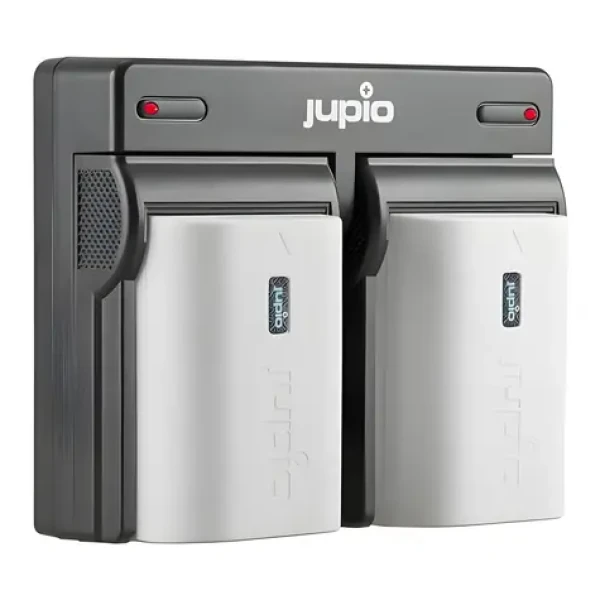 JUPIO Sada 2x LP-E6NH Ultra + duální nabíječka pro Canon / Akumulátor a nabíječka / 2600 mAh / Li-Ion (CCA1013)