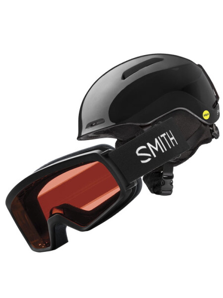 Smith GLIDE JR/SNOWDAY Black / RC36 dětská helma na snowboard - 51-55