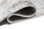 DumDekorace DumDekorace Světle krémově šedý vintage designový koberec se vzory Šířka: cm Délka: cm
