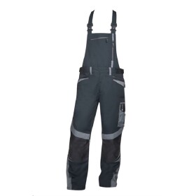 Montérkové kalhoty R8ED+ H9722 pánské s laclem černo-šedé 170 cm 60 černo-šedé