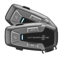 Interphone U-Com6R, Bluetooth 5.1 handsfree, Twin pack - pro 2 přilby