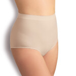 Dámské kalhotky s vyšším pasem bezešvé Culotte Tělová - Intimidea tělová L/XL