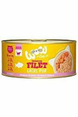 WOW Cat konzerva Adult Filet PUR losos 70g