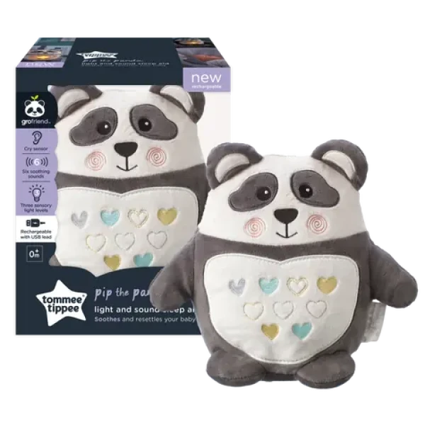Tommee Tippee noční světlo s hudbou Grofriend Pip the Panda