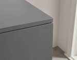 CERANO - Koupelnová skříňka pro umyvadla na desku Noira - šedá matná - 120x28x48 CER-8050BD7613