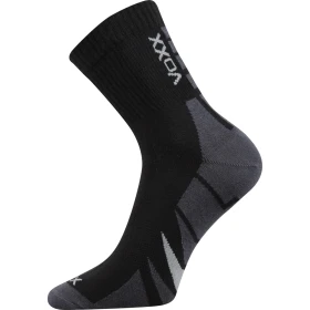 VOXX Ponožky sportovní bavlněné HERMES černé 35-38 101097