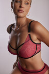 Měkká dámská podprsenka soft Kinga SC-1119 Rozie fuchsie 70E
