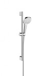 HANSGROHE - Croma Select E Set sprchové hlavice, 3 proudy, tyče a hadice, bílá/chrom 26580400
