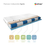 Matrace Agnis Rozměr: 80 x 200 cm, Potah: Medicott Silver