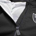 New Era Pánská bunda Las Vegas Raiders NFL Quarter Zip Windbreaker Velikost: L