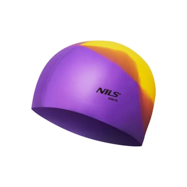NILS Aqua NQC Multicolor M11 Silikonová čepice (5907695530674)
