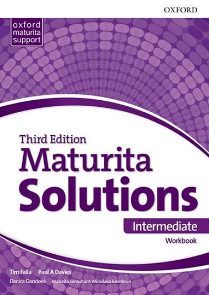 Maturita Solutions, Intermediate Workbook (SK Edition), 3rd - Tim Falla