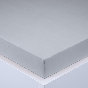 Napínací prostěradlo jersey EXCLUSIVE šedé 180 x 200 cm