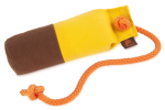 Firedog Long Throw dummy marking yelow/brown