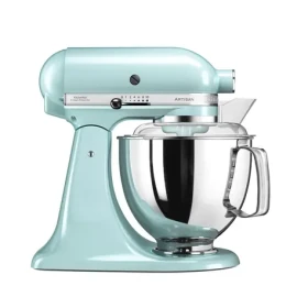 KitchenAid 5KSM175PSEIC ledová modrá / Kuchyňský robot Artisan / 300W / 4.8 l / 10 rychlostí / kov (5KSM175PSEIC)
