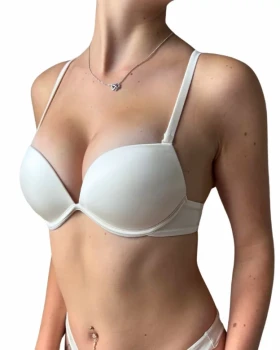 Dámská push-up podprsenka Lormar DOUBLE talco SHINE