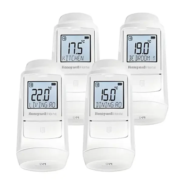 Honeywell Home EvoHome EVO-TRV4 / Termostatická hlavice / 4 ks / bezdrátová (EVO-TRV4)