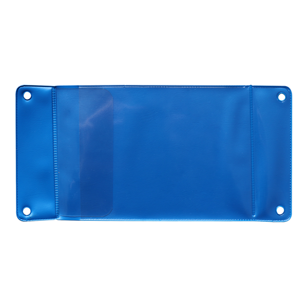 Djois závěsná kapsa s otvory, A6, PVC, modrá, 10 ks