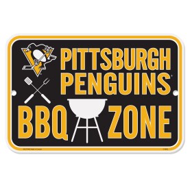 Mustang Cedule Pittsburgh Penguins NHL 10" x 15" BBQ Zone