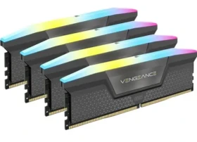 Corsair Vengeance RGB 64GB (4x16) DDR5 6000MHz / C36 / DIMM / XMP 3.0 (CMH64GX5M4B6000C36)