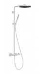 HANSGROHE - Pulsify S Puro Sprchový set s termostatem, průměr 26 cm, 1 proud, matná bílá 24222700