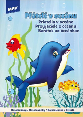 Omalovánky A4 Přátelé v oceánu 2 210x295mm/16