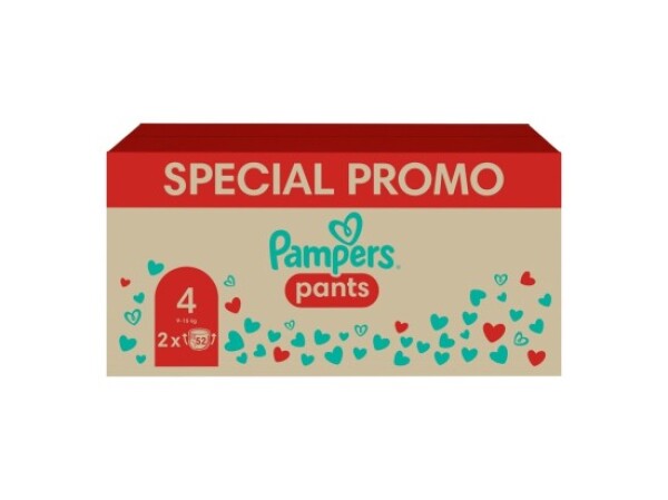 Pampers Pants Jumbo pack, vel. 4, 104ks