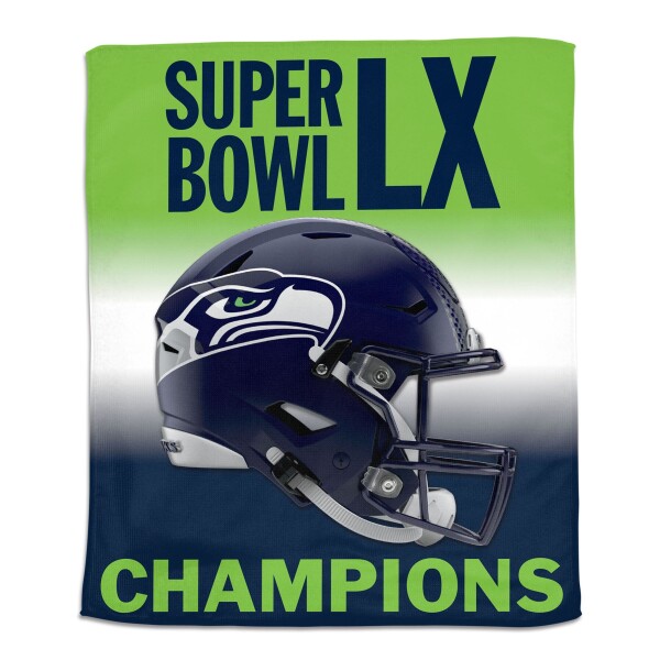 Ručník Seattle Seahawks NFL Super Bowl LX Champions Rally Towel