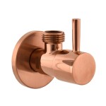 RAV Slezák - Ventil rohový s keramickým vrškem 1/2"x 1/2", Zlatá Růžová - lesklá RV0212ZRL RV0212ZRL