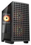 COUGAR Airface ECO RGB černá / PC skříň / Midi Tower / ATX / micro-ATX / Mini-ITX / ARGB / bez zdroje (CGR-5YA2B-RGB)