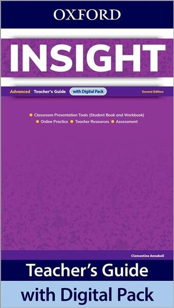 Insight Advanced Teacher´s Guide with Digital pack, 2nd Edition - Clementine Annabell