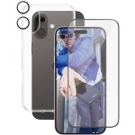 PanzerGlass CARE by ® Panzerglas 3-in-1 Protection zadní kryt na mobil Apple iPhone 16 Plus transparentní odolné vůči nárazům B1355+2863+1285