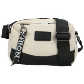 Stylová sportovní crossbody kabelka Gissela new, krémová