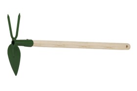 STREND PRO 211178 Motyčka okopávací srdcová s 2 hroty, dřevěná násada 100cm