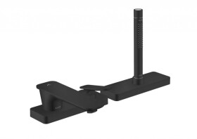 AXOR - Citterio C Baterie na okraj vany, 3-otvorová instalace, matná černá 49431670