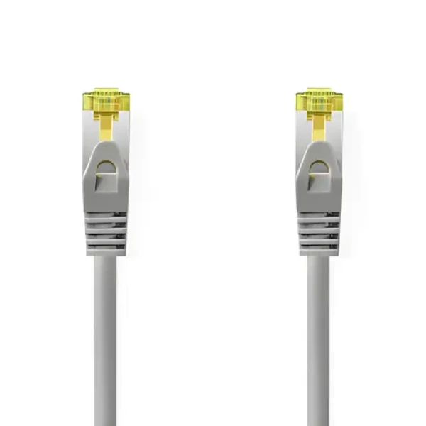 Nedis šedá / Patch kabel / Cat 8.1 / S/FTP / RJ45 / 0.5 m / LSZH (CCGL85520GY05)