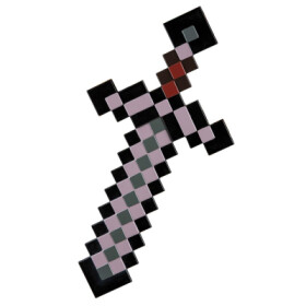 Minecraft replika zbraně 51 cm - Netheritový meč - EPEE Merch - Disguise