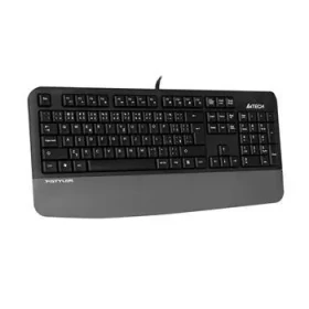 A4tech FK20 šedá / Drátová klávesnice / membránová / USB / CZ+US layout (FK20-GY)