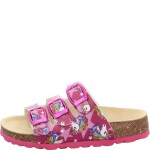 Dívčí korkové pantofle FOOTBAD Pink/Multicolored Superfit 1-800113-5690 - 35