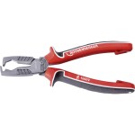 KNIPEX - kleště odizolovací univerzální - 195mm - přesné, 16-26 AWG, pro kabely podle americké specifikace, s přídavnou podpěrou kabelu (121214)