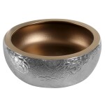 KERRA - Umývadlo na desku KR-124 (chromově hnědé) 5907548118240