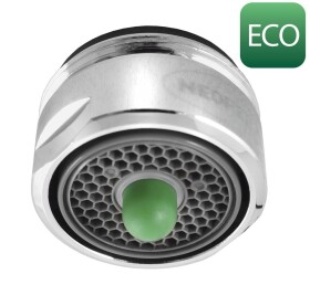 SAPHO - NEOPERL perlátor úsporný ECO PUSH 5 l/min, vnější závit M24x1, chrom 3075.103