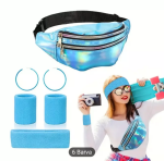 Dovoz Sada retro 80. léta modrá