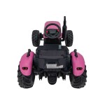 Mamido Dětský elektrický traktor GROW 1804 24V růžový