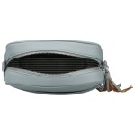 Stylová dámská koženková crossbody MaxFly Rozana, džínově modrá