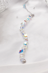 Royal Fashion pozlacený náramek Swarovski DBS0121-WG