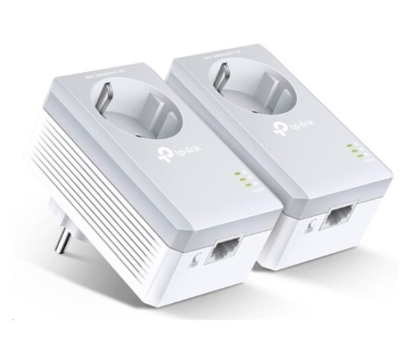 TP-Link TL-PA4010PKIT průchozí powerline set (AV600, 1x100Mb/s, HomePlug AV)