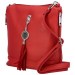 Trendy dámská crossbody Doffne, červená