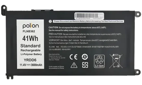 TRX YRDD6 / Baterie pro notebook / Dell Vostro 3400, 5488, 5585, Inspiron 5490 / 3600 mAh / 41 Wh (TRX-PLNB362)